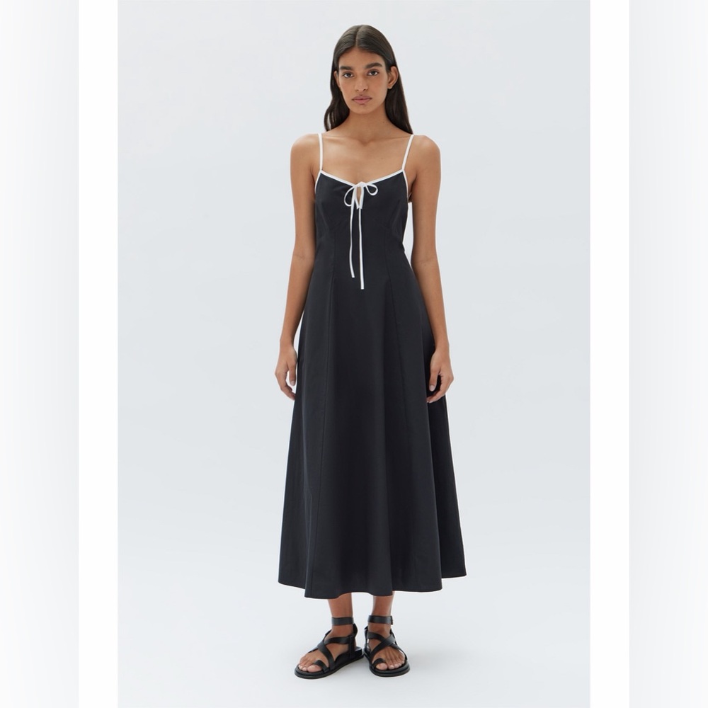 ASSEMBLY LABEL YVETTE POPLIN MIDI DRESS